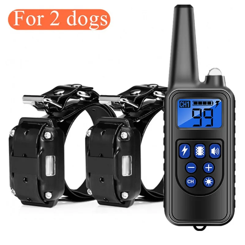 800m Dog Training Collar Dog Training Device IP7