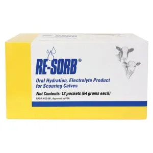 Animal Health Re-Sorb Calf Electrolyte