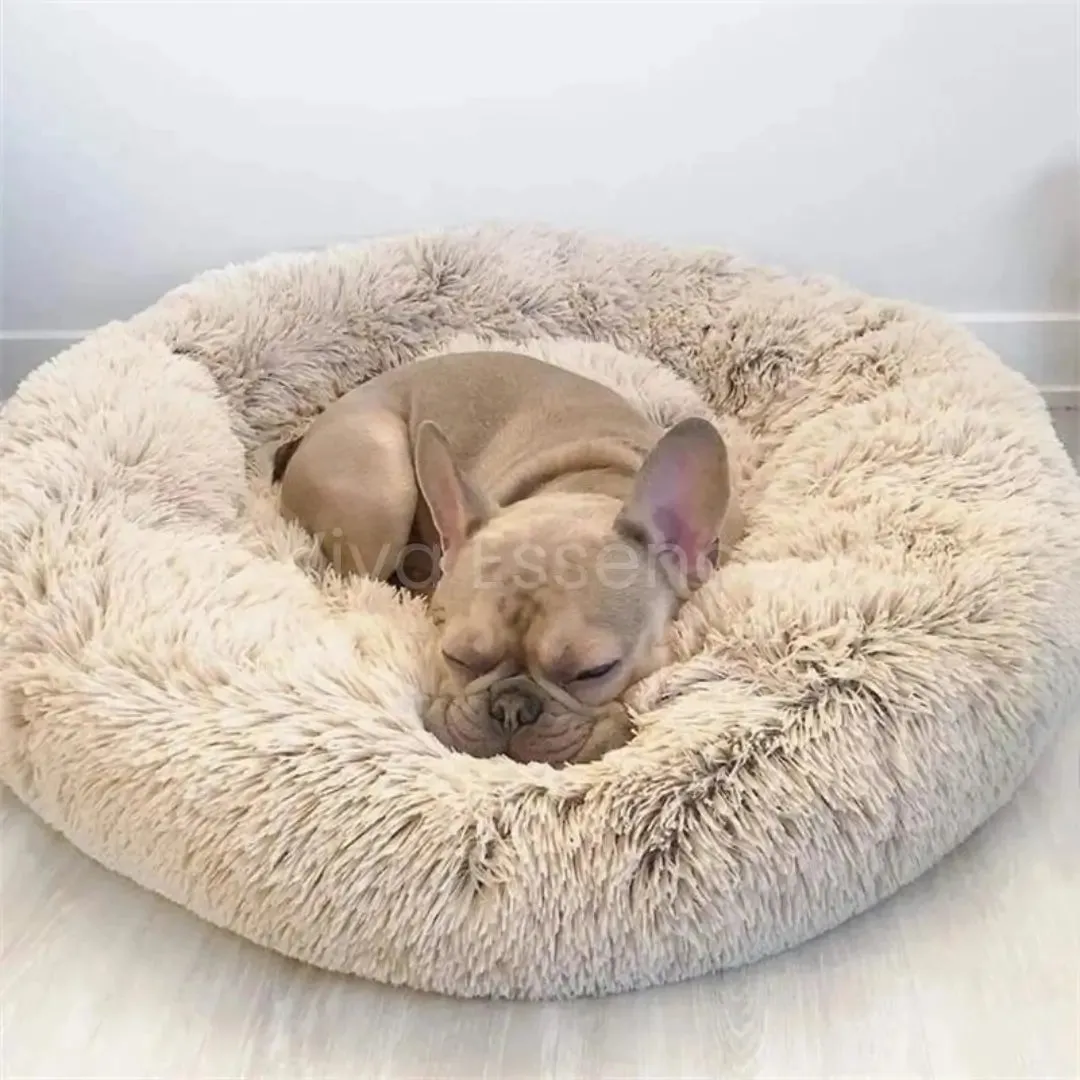 Luxury Washable Pet Bed - Soft Plush Stylish Pet Bedding