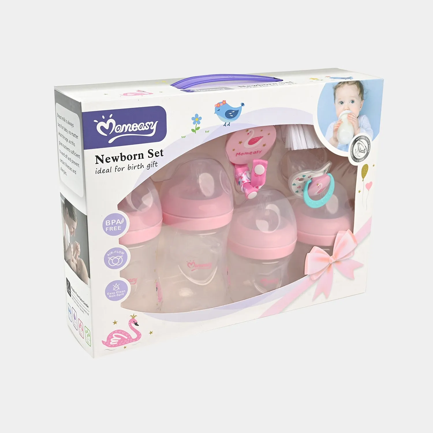 Momeasy Feeding Bottle Set | 0M 